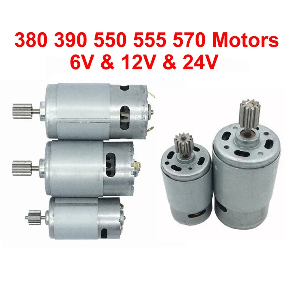 Power Tools Kids - 1PC Motor Elétrico para Carro RS550