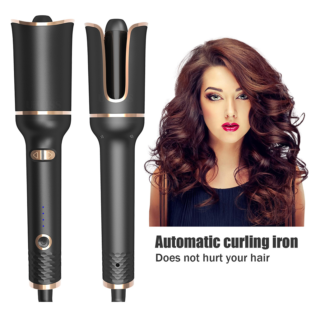 Power Tools Voltage - Modelador de cabelo cerâmico rotativo automático,