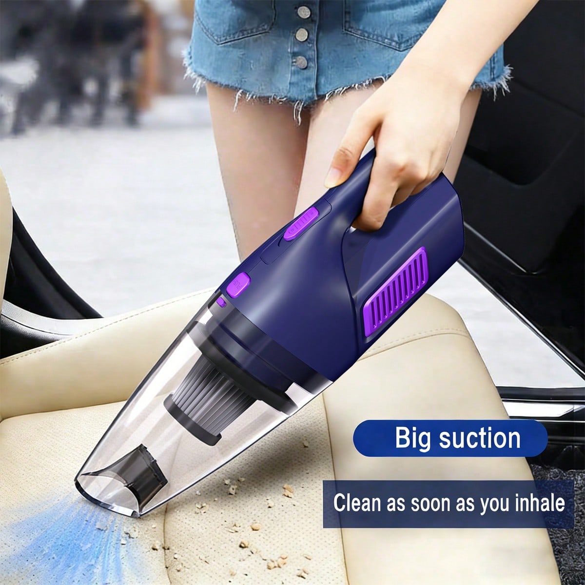 Power Tools Vacuum - Aspirador de pó portátil CascadeVac para