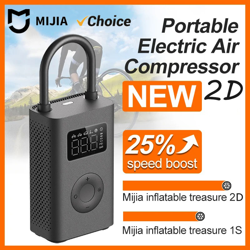 Air Compressor Mini - Bomba de Ar Original MIJIA 2D