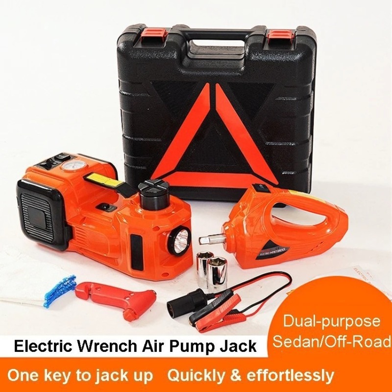 Power Tools Automotive - Macaco Hidráulico Elétrico 12V para Carro,