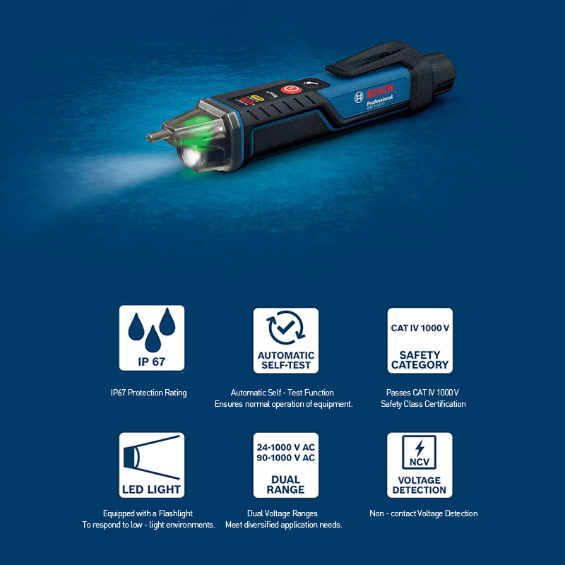 Testador de Tensão BOSCH PRO G - Power Tools Voltage avaliação e preço