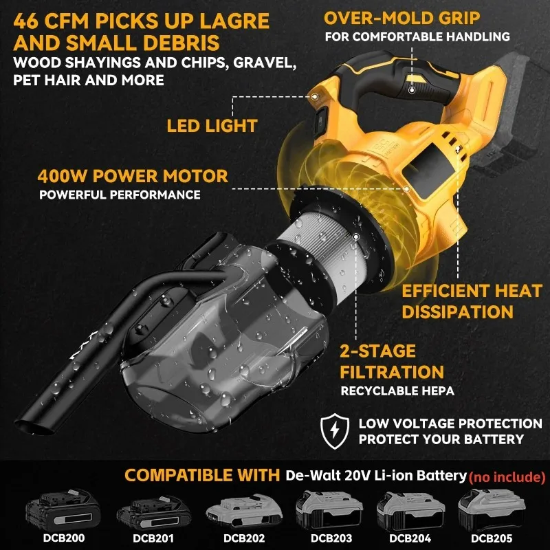 Aspirador de pó elétrico portá - Power Tools Vacuum avaliação e preço
