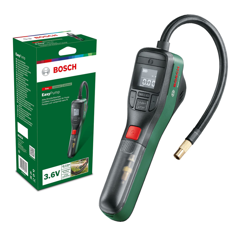 BOSCH Easy Pump - Bomba de Ar  - Air Compressor Mini avaliação e preço