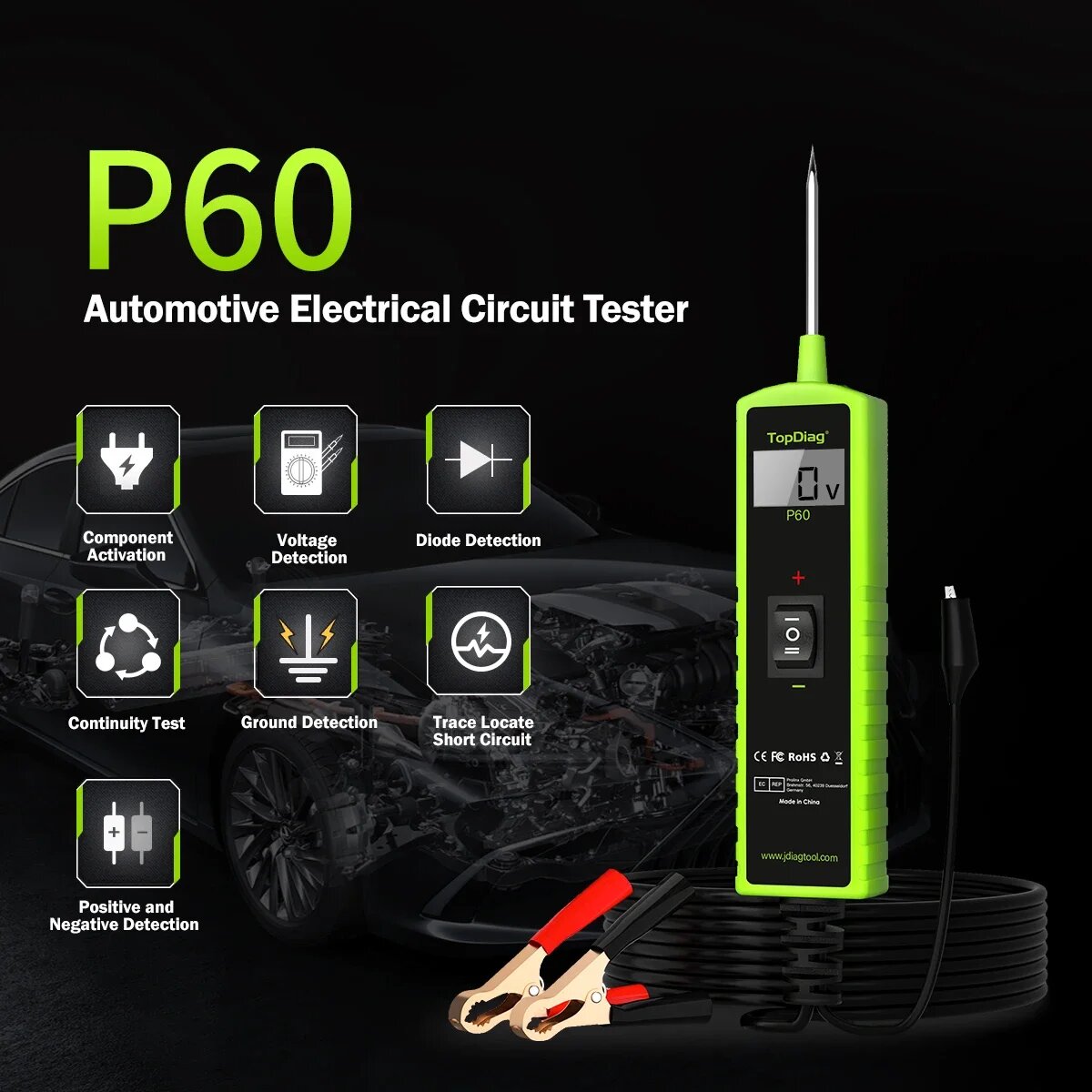 Testador de Circuito Automotiv - Power Tools Automotive avaliação e preço
