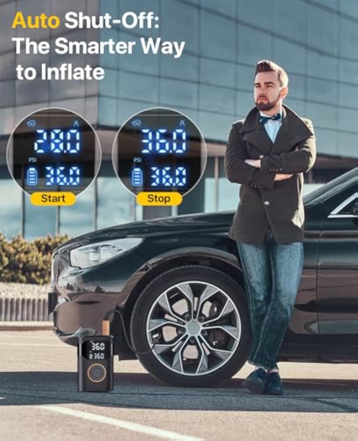 Mini inflador de pneus elétric - Air Compressor Mini avaliação e preço
