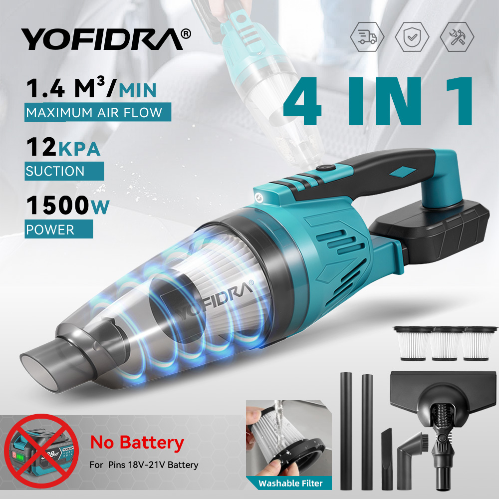 Yofidar 1500w 12kpa aspirador  - Power Tools Automotive avaliação e preço