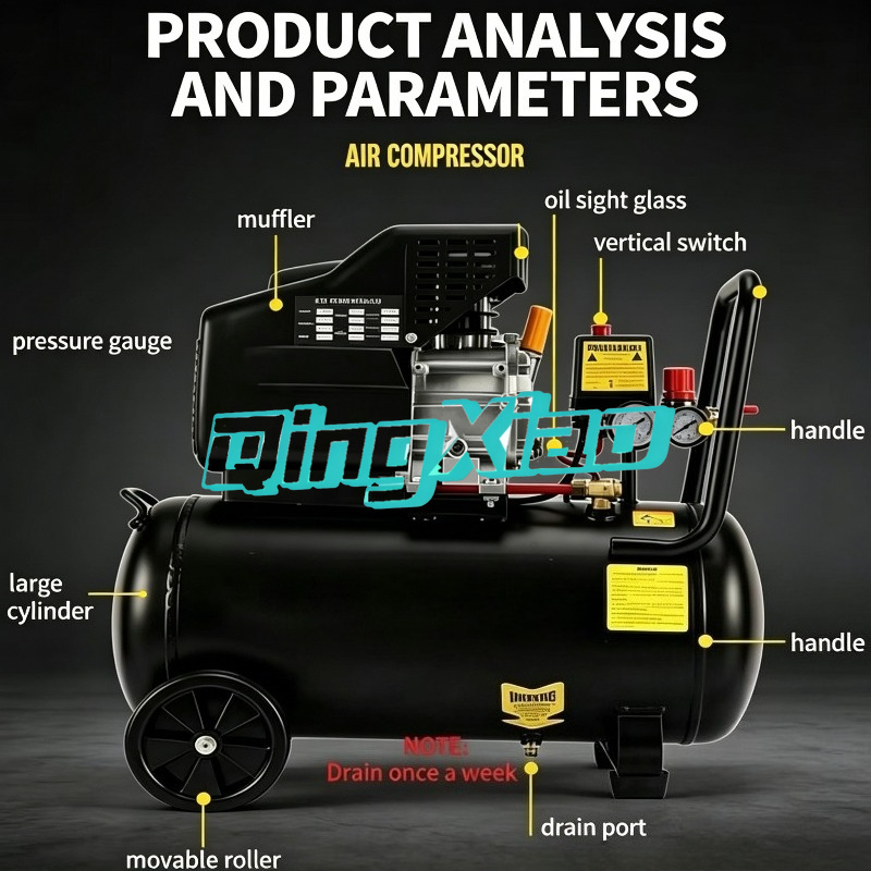 Compressor de Ar Portátil 24L  - Air Compressor Mini avaliação e preço